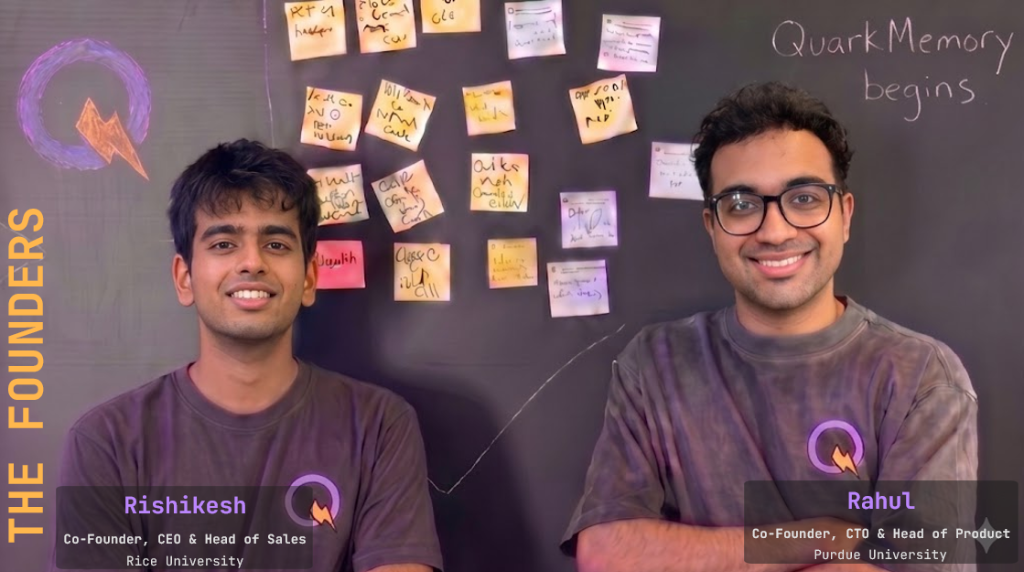 Rishikesh and Rahul at the whiteboard